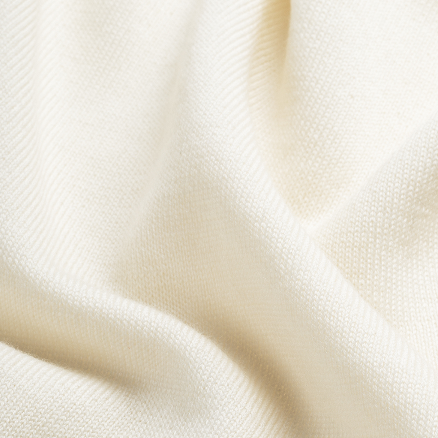 Crew Neck Seashell White