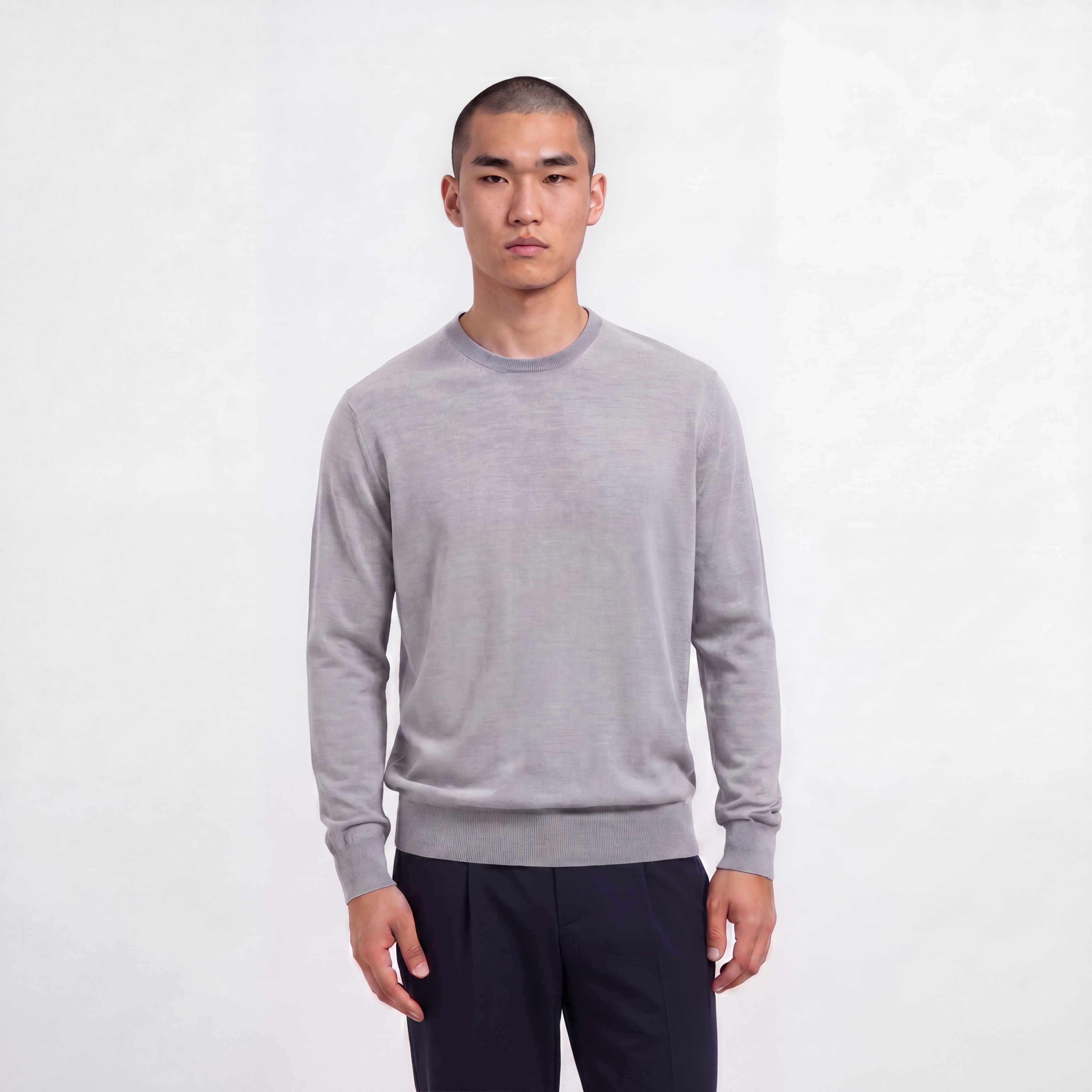 Crewneck Moonstone Grey