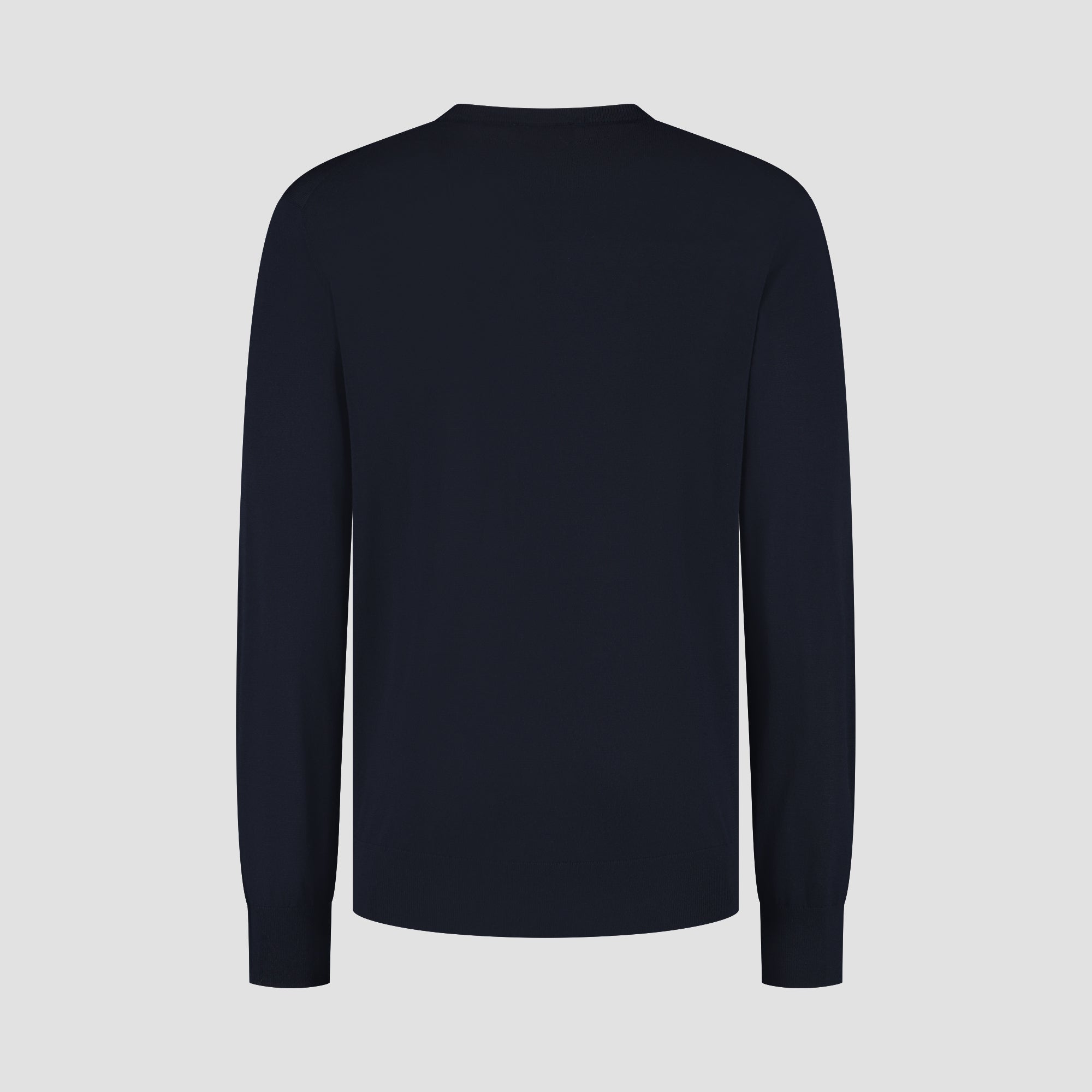 Crew Neck 100% Merino - Navy Blue