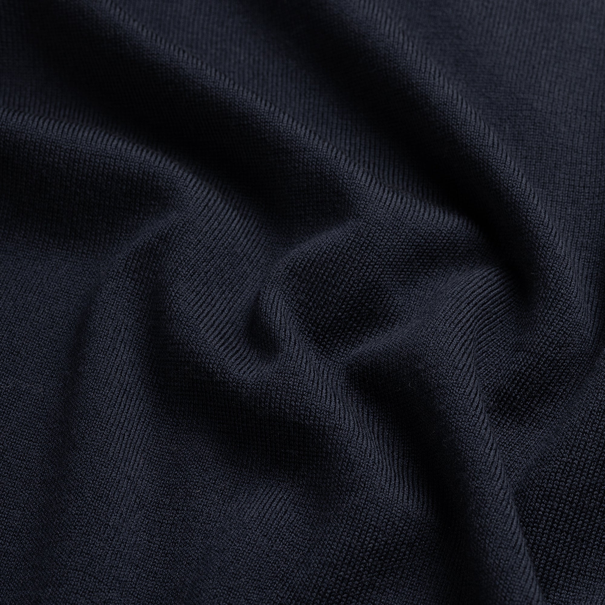 Crew Neck 100% Merino - Navy Blue