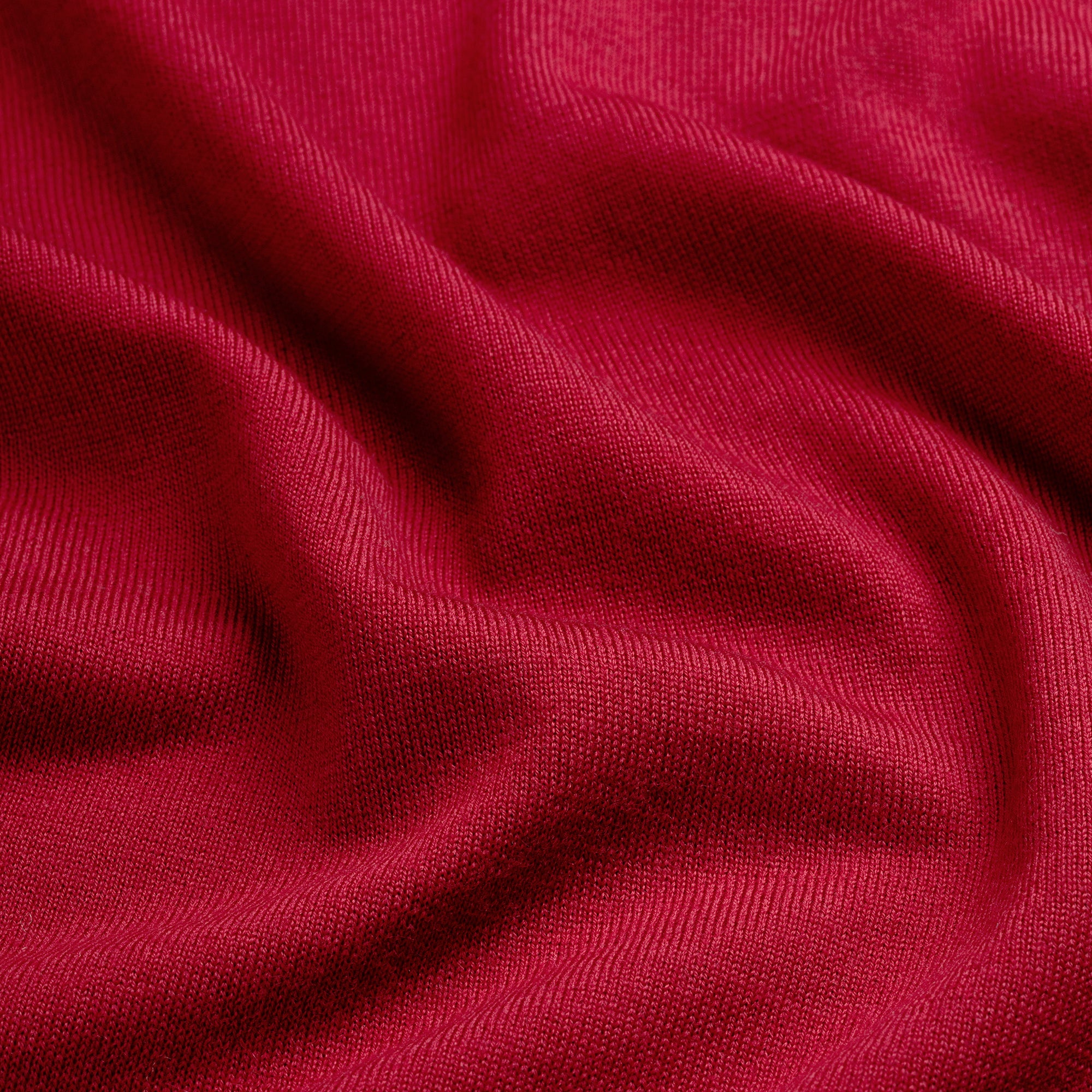 Crew Neck 100% Merino - Pepper Red