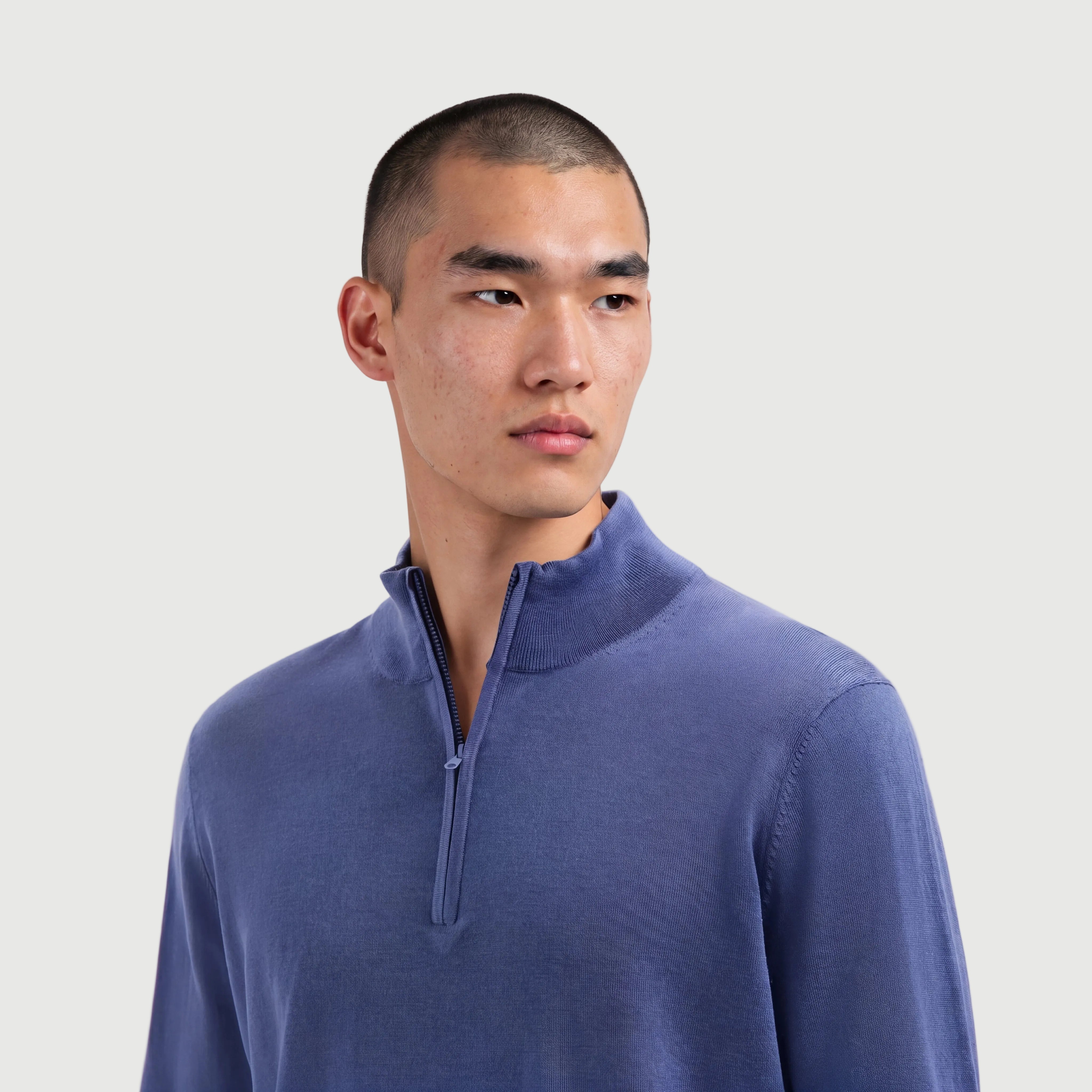Zip Up Pacific Blue