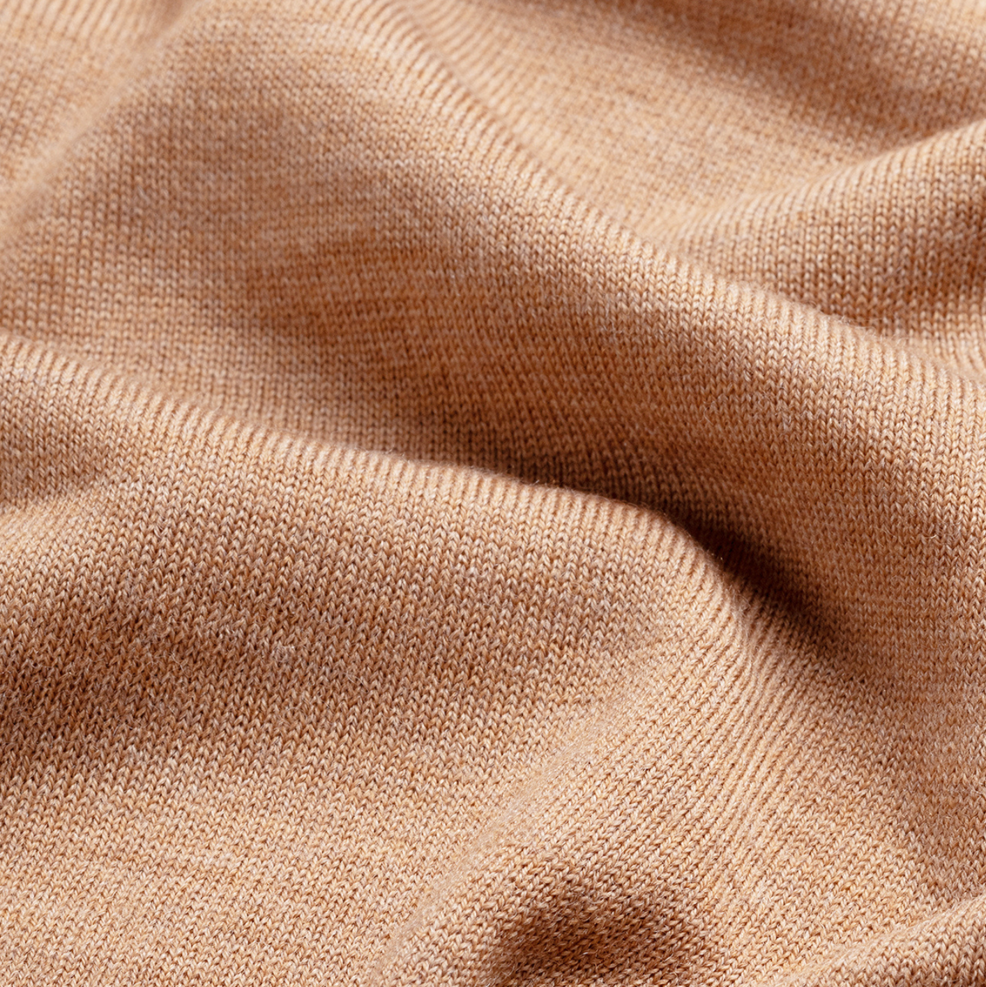 Crew Neck Tuscan Camel