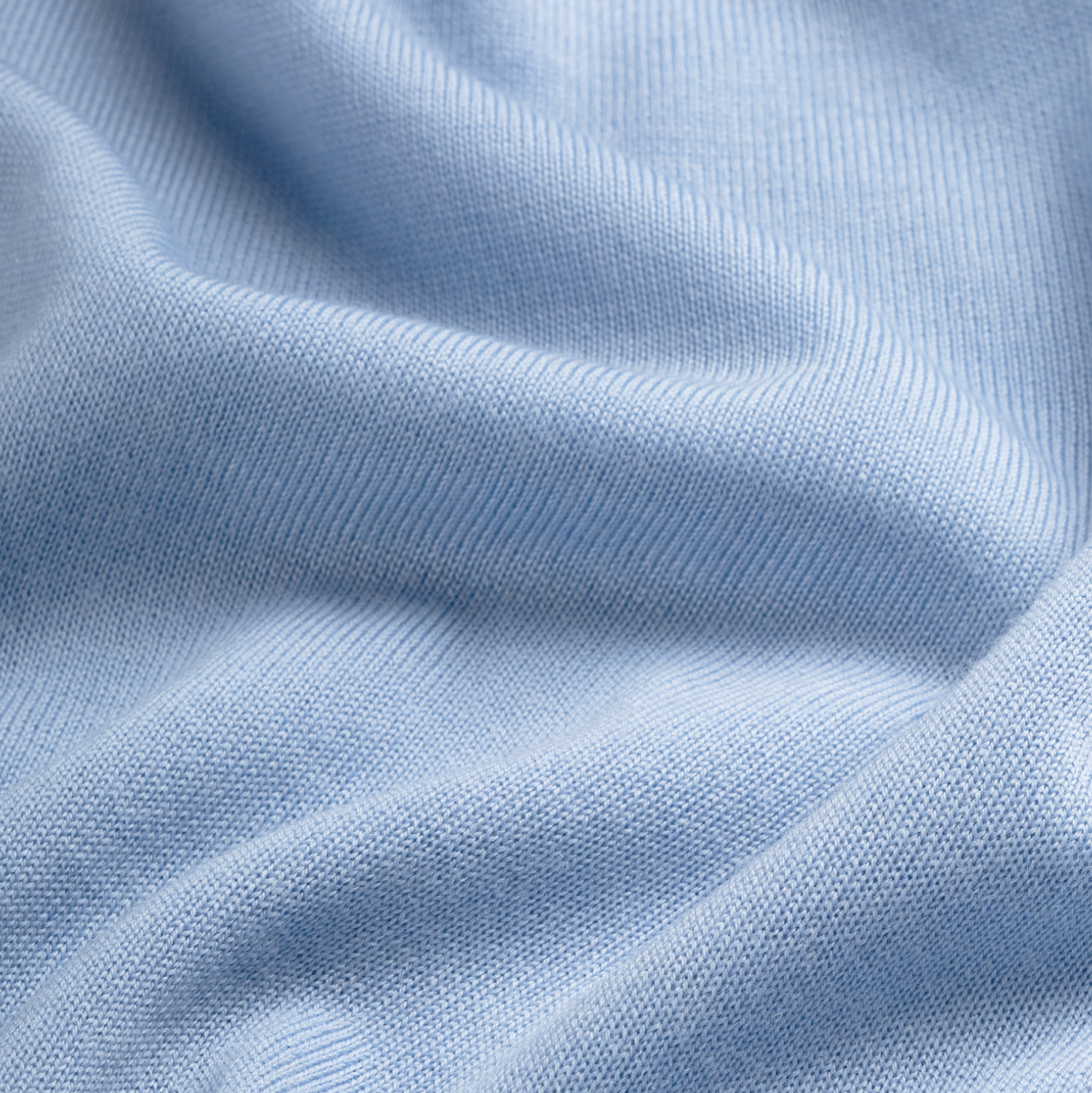 V Neck Alpine Blue