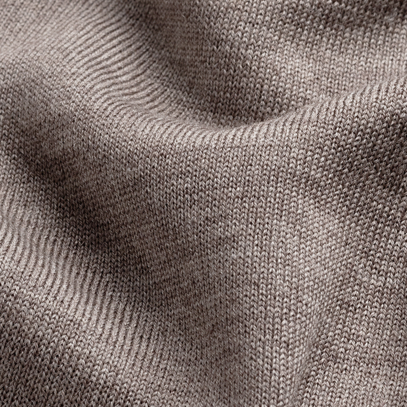 Crew Neck Oak Brown