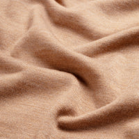 Crew Neck 100% Merino - Tuscan Camel