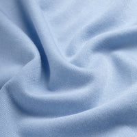 Polo Long Sleeve 100% Merino - Alpine Blue
