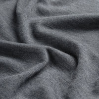 V Neck 100% Merino - Storm Grey