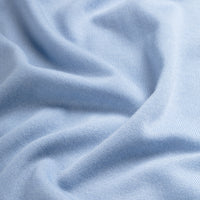 V Neck 100% Merino - Alpine Blue