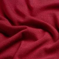 V Neck 100% Merino - Ember Red