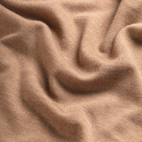 V Neck 100% Merino - Tuscan Camel