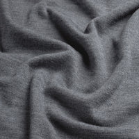 Zip Up 100% Merino - Storm Grey