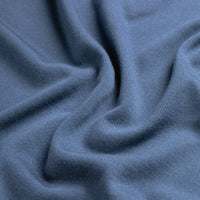 Zip Up 100% Merino - Pacific Blue