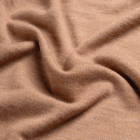 Zip Up 100% Merino  - Tuscan Camel